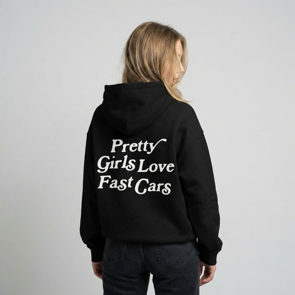 Pretty Girls Love MCR - Oversized MCR Hoodie