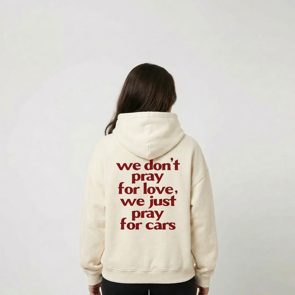 We Pray for Cars - Oversized MCR Hoodie